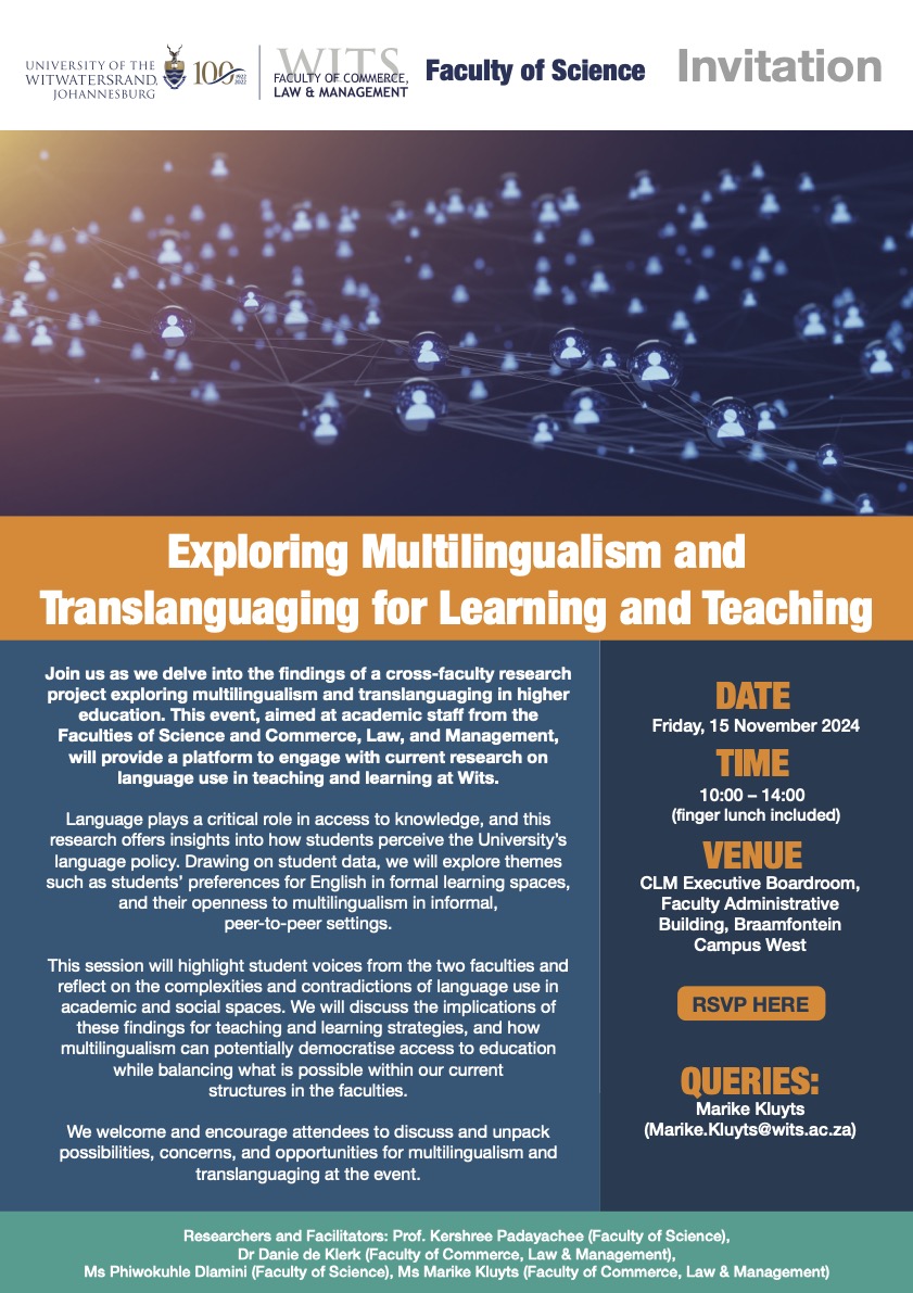 CLM - Multilingualism and Translanguaging